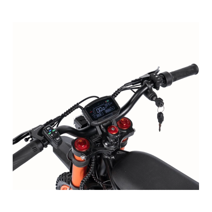Elektrinis mini motociklas Riding Times GT54 1000W (max 2000W) 48V 27Ah